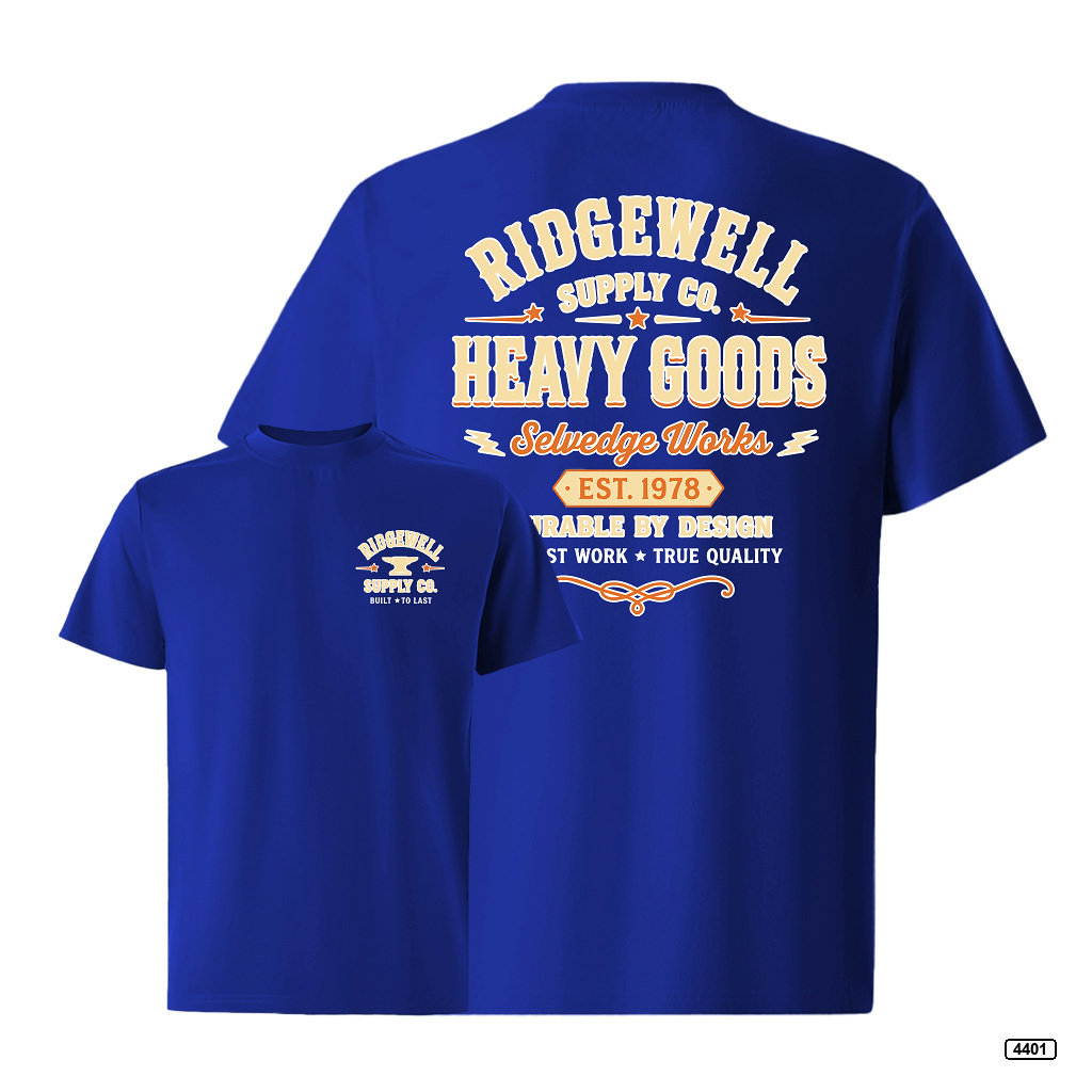 Áo thun nam ridgewell supply form rộng TeePrint 4401_thumbnail_17