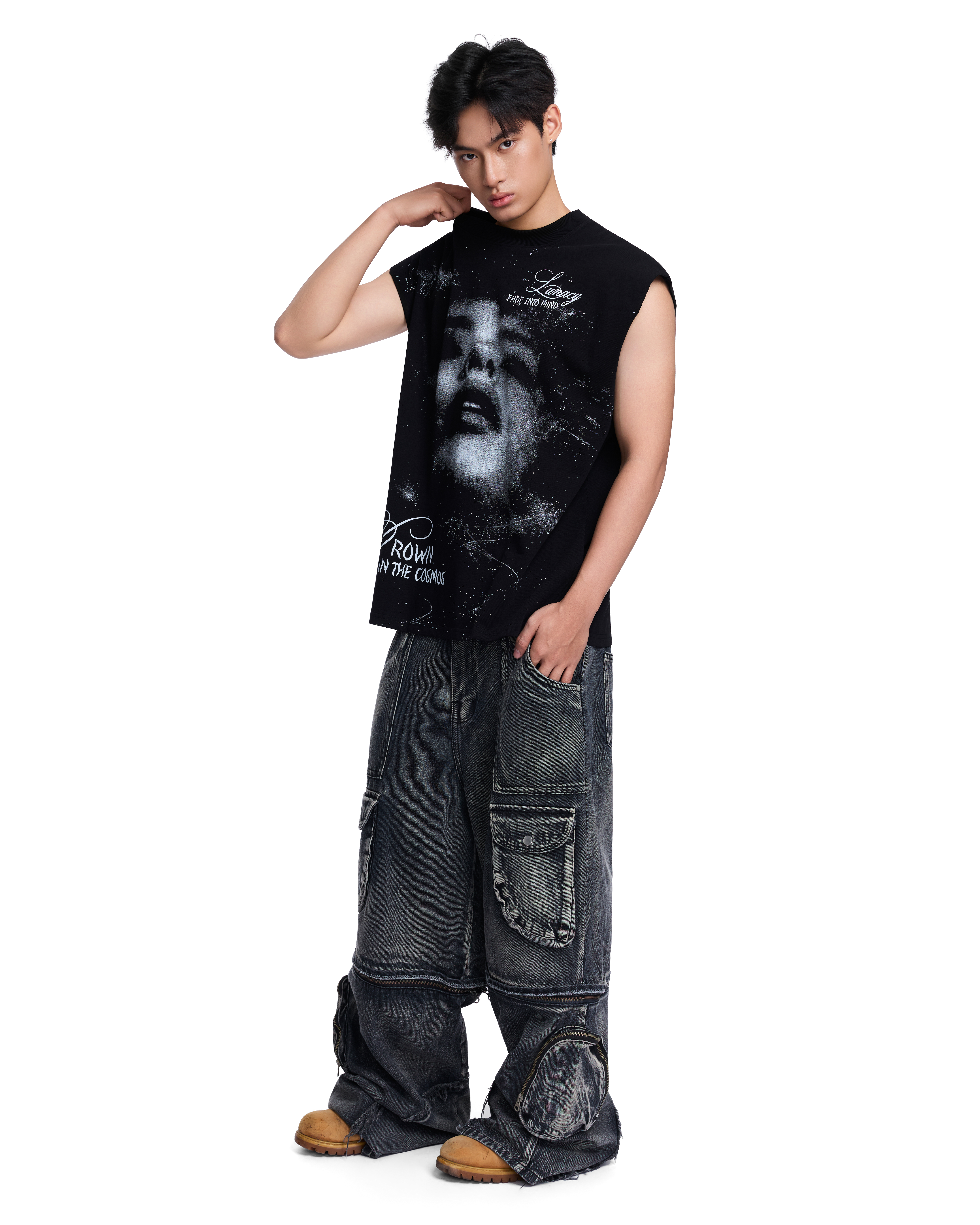 Cosmic Face Tanktop