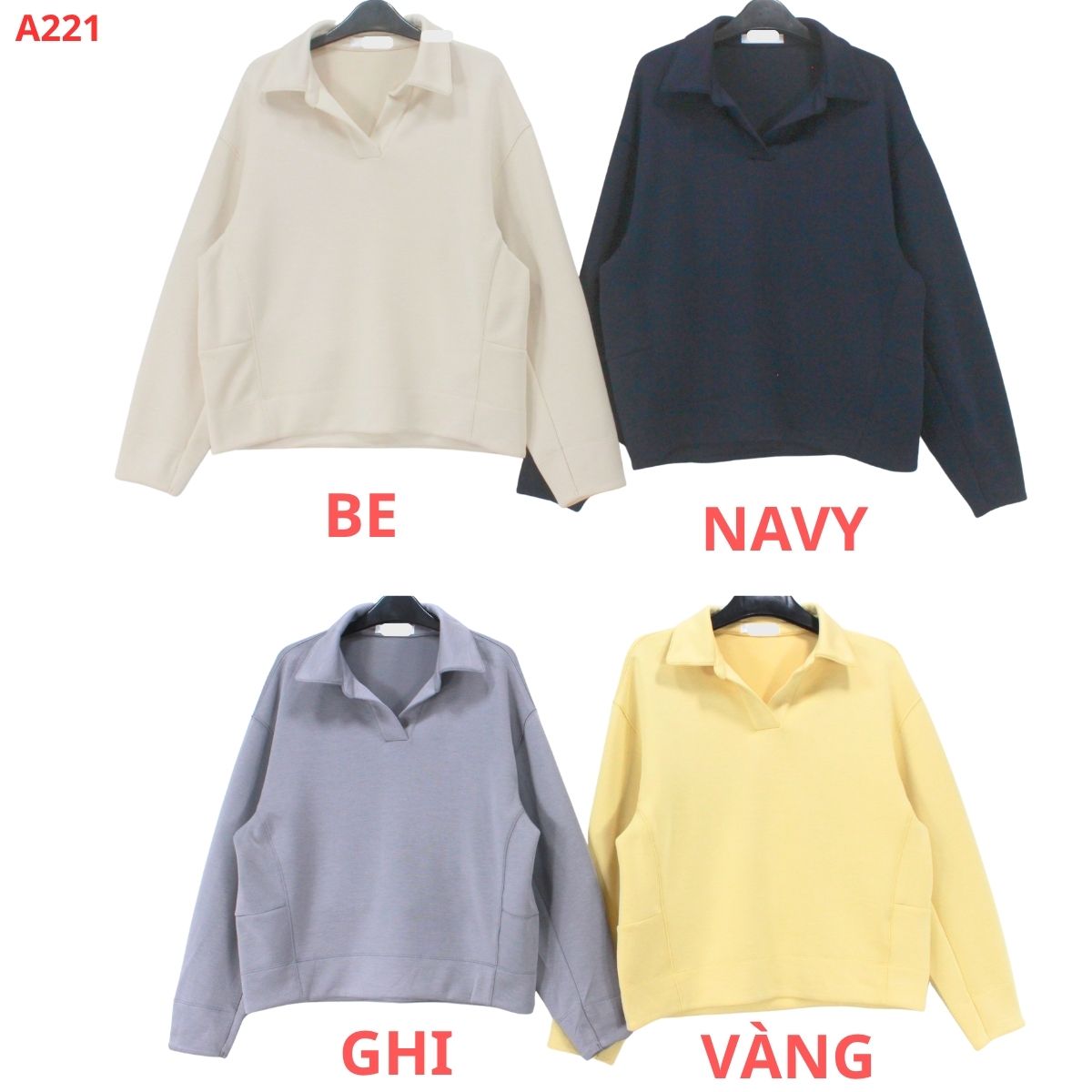 A221 - Áo sweater cổ bẻ_thumbnail_4