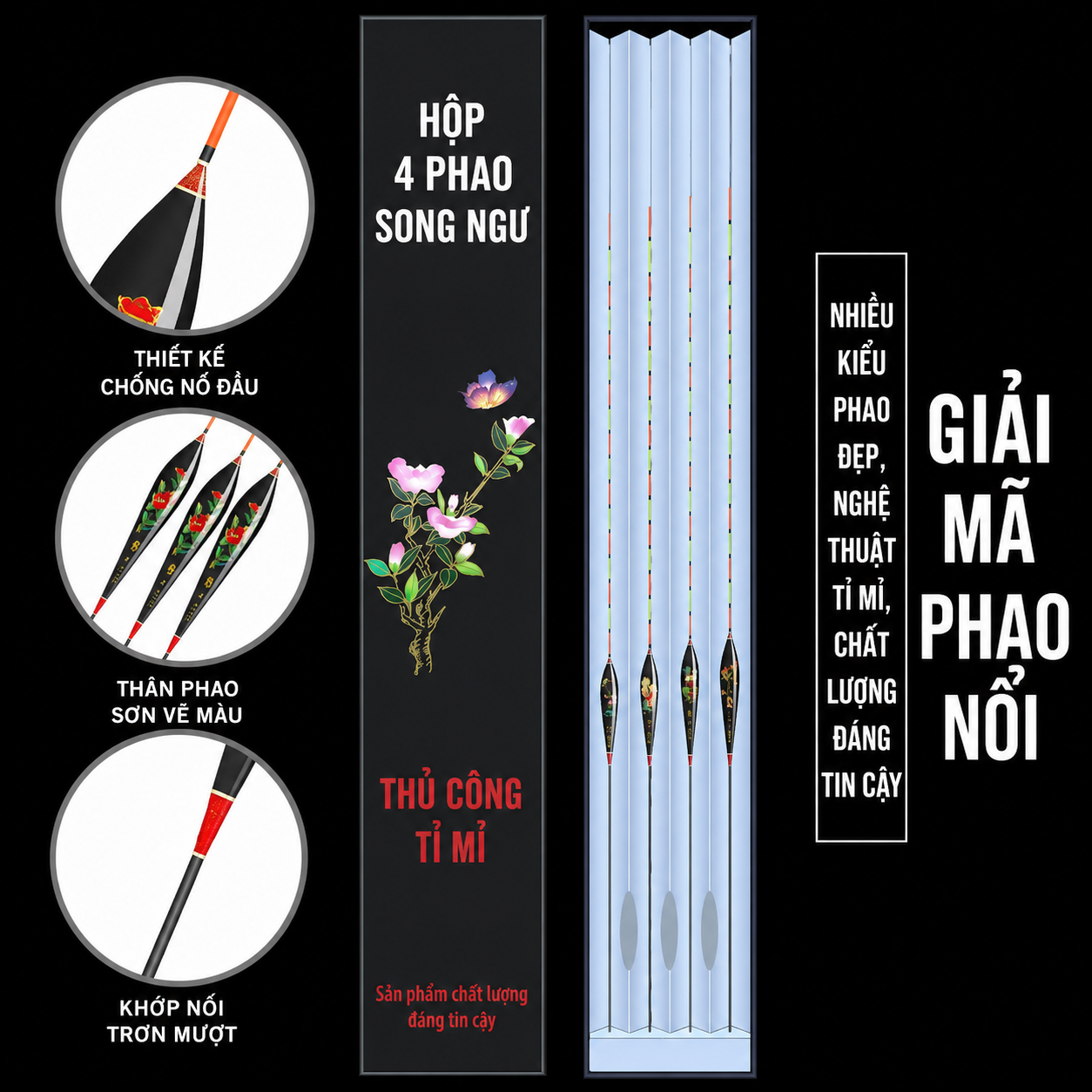 Hộp 4 Phao Nano Vẽ tay Song Ngư_thumbnail_10