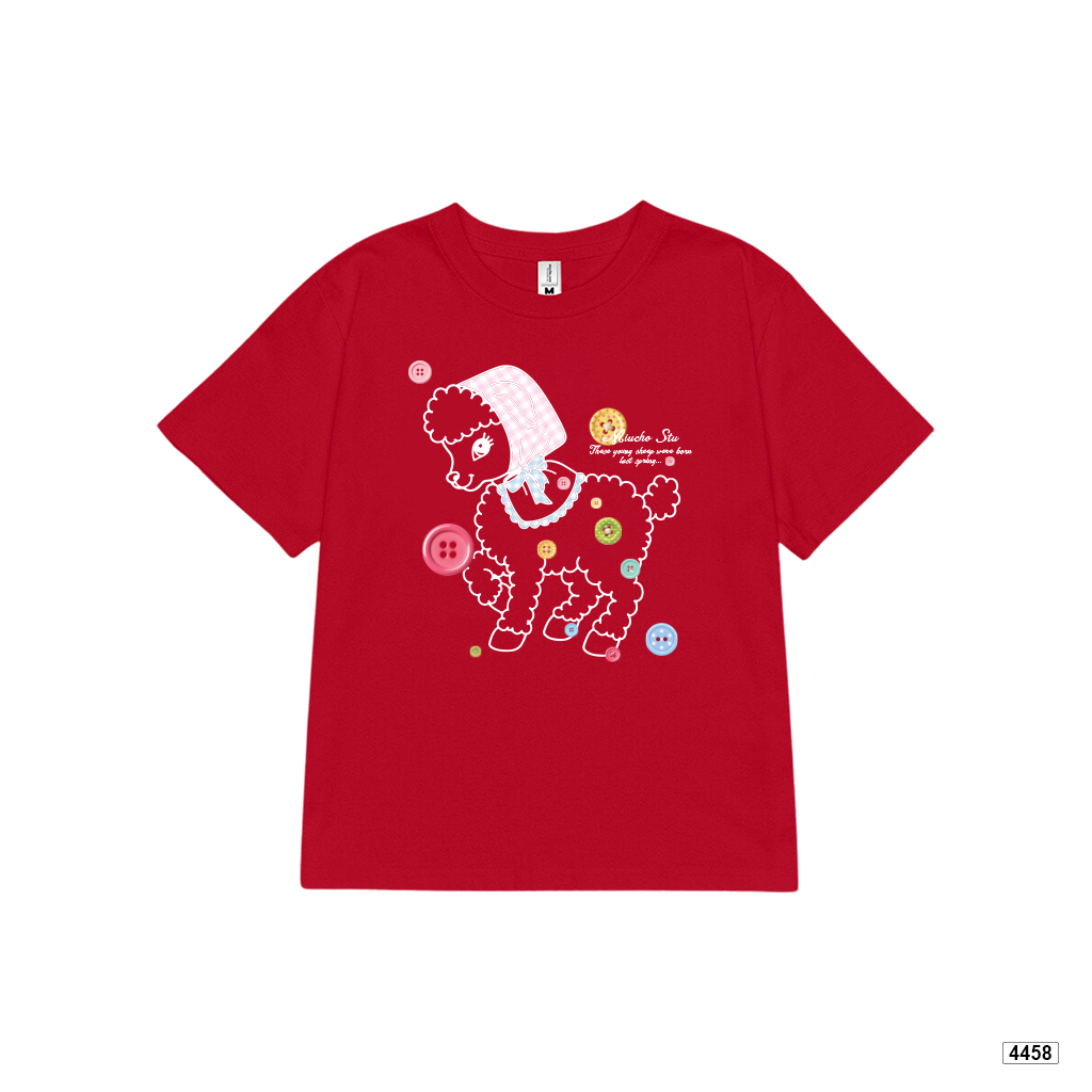 Áo baby tee Hàn Quốc form ôm poodle cute Miucho 4458_thumbnail_9