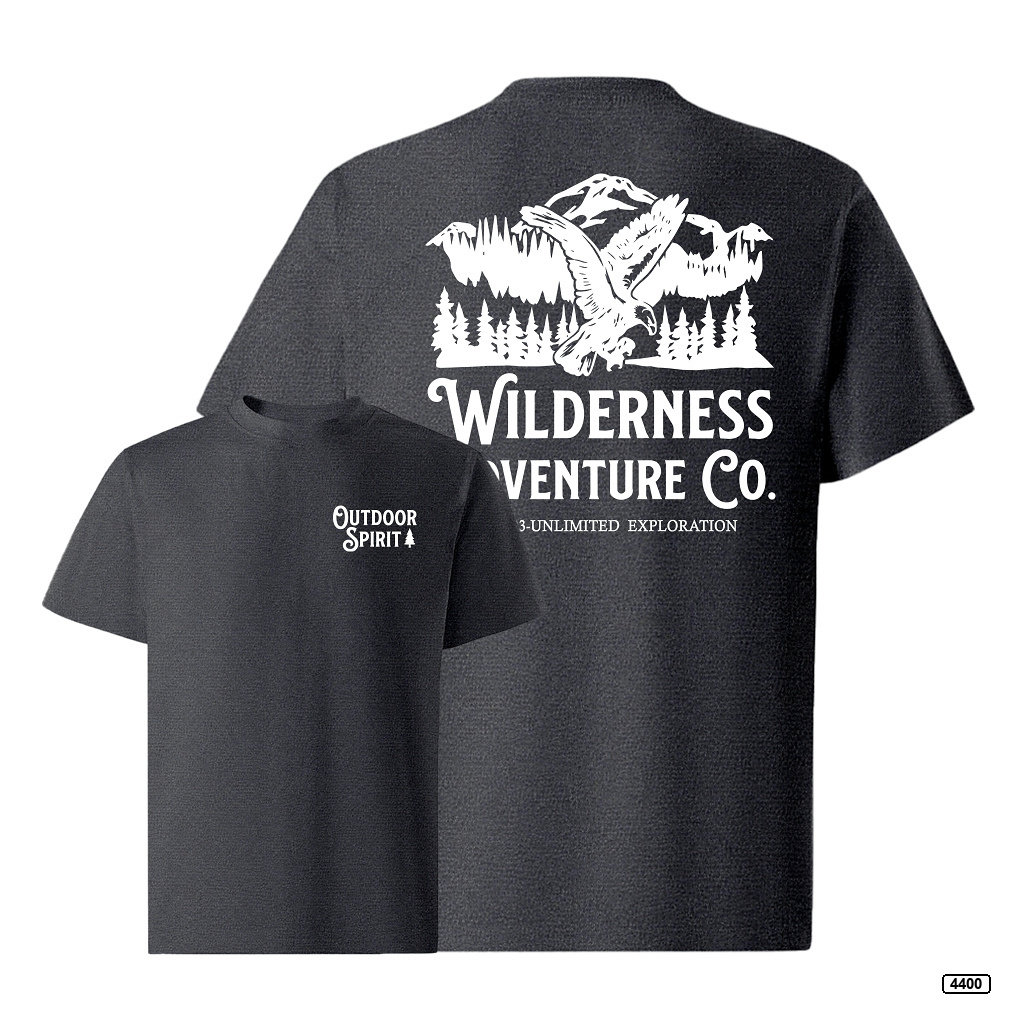 Áo thun nam outdoor spirit form rộng TeePrint 4400_thumbnail_1