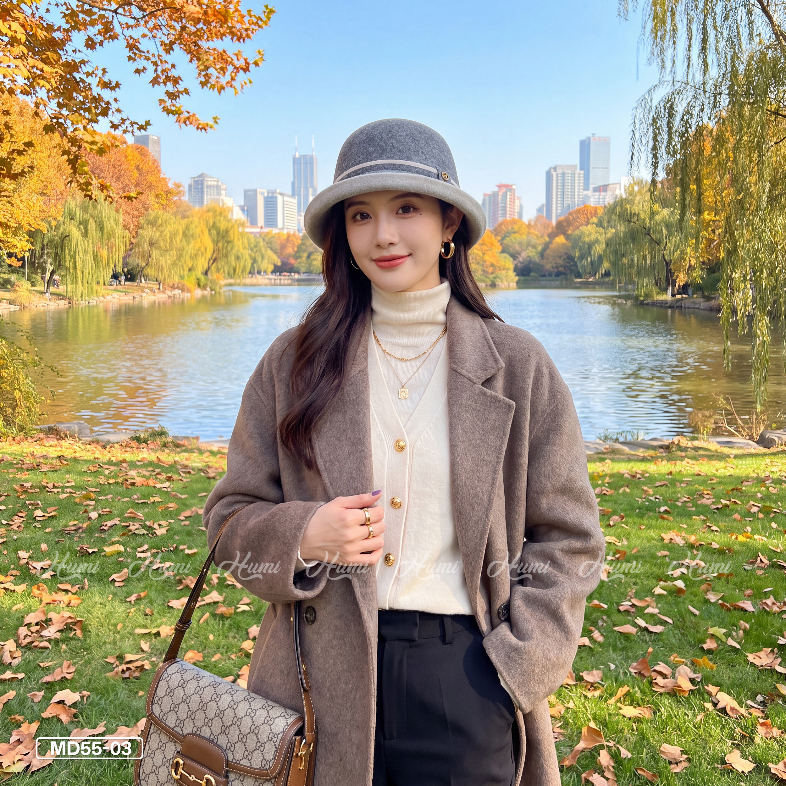 MŨ LEN DỆT CAO CẤP (MD55-03 Xám)_thumbnail_2