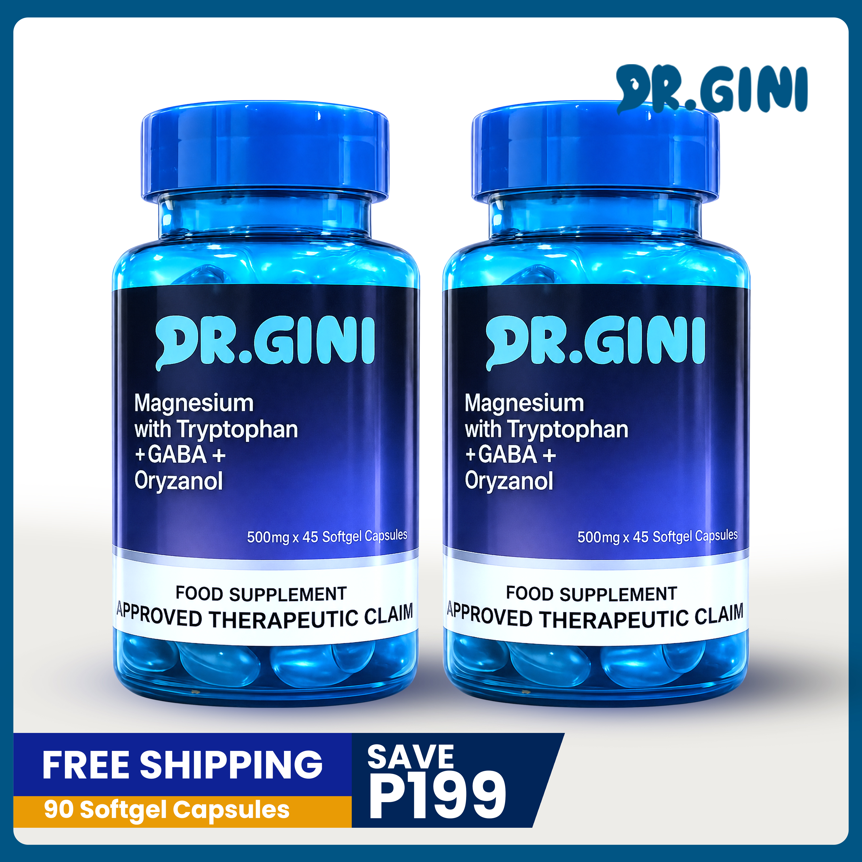 Dr. Gini Magnesium (2 bottles)