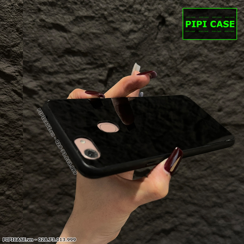 Ốp Lưng Oppo F5 - Kim Cương 6D - Đen_thumbnail_2