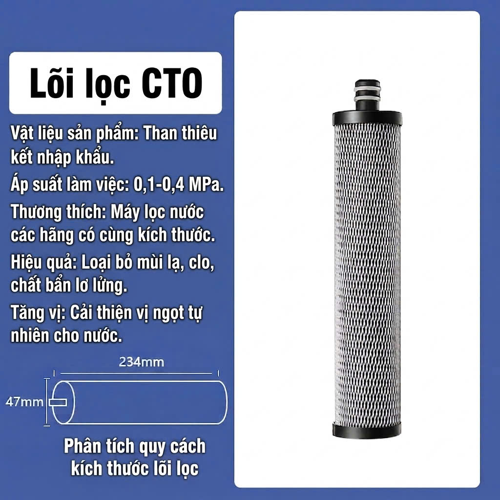 Lõi lọc CT0 VA-CTOM5