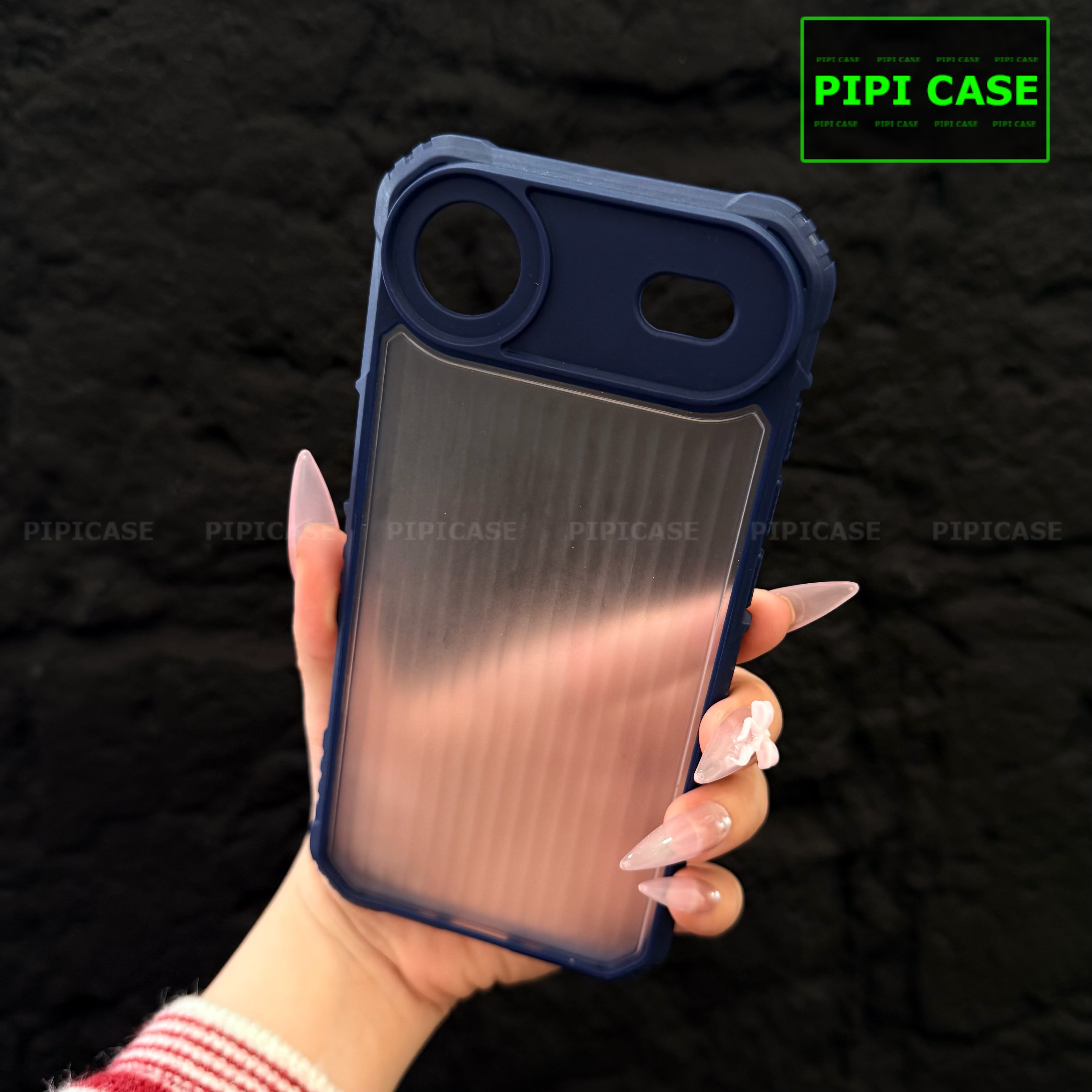 Ốp Lưng iPhone Air - Double 2 - Xanh Dương