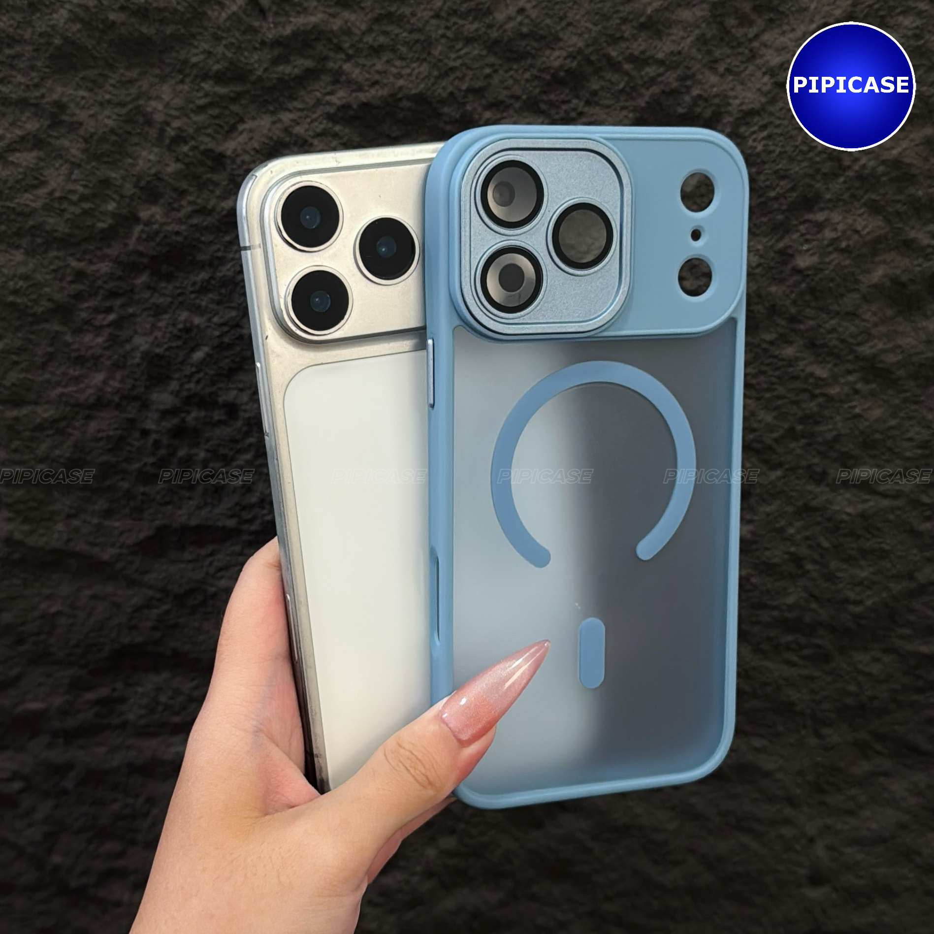 Ốp Lưng iPhone 17 Pro Max - Kao - Xanh Nhạt_thumbnail_5