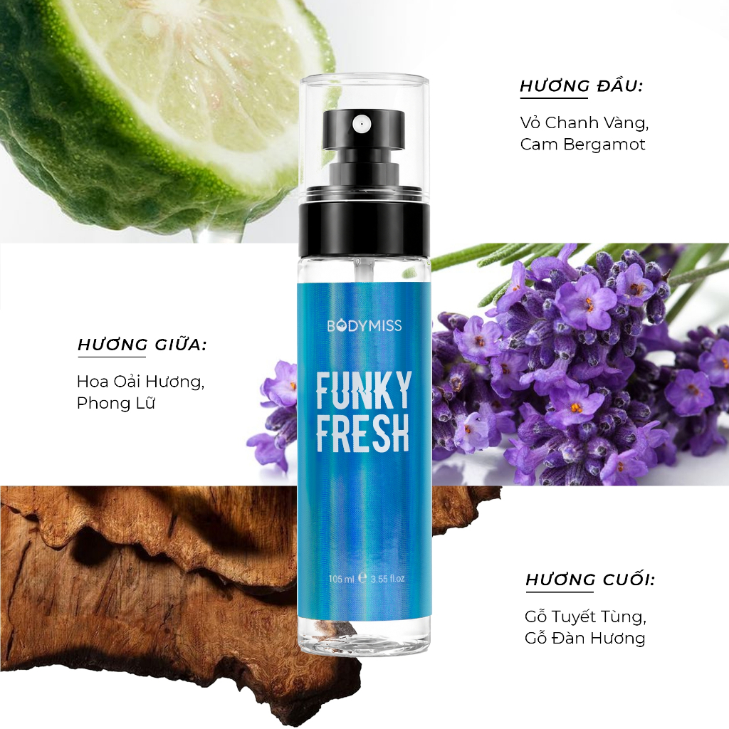 Body Mist Nam Nữ Bodymist Xịt Thơm Hương Nước Hoa Unisex Lưu Hương Lâu BODYMISS_thumbnail_16