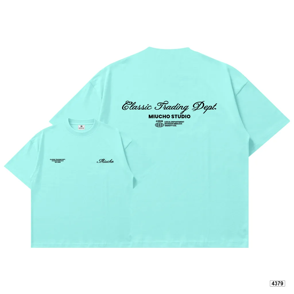 Áo thun unisex classic trading dept form boxy Miucho 4379_thumbnail_18