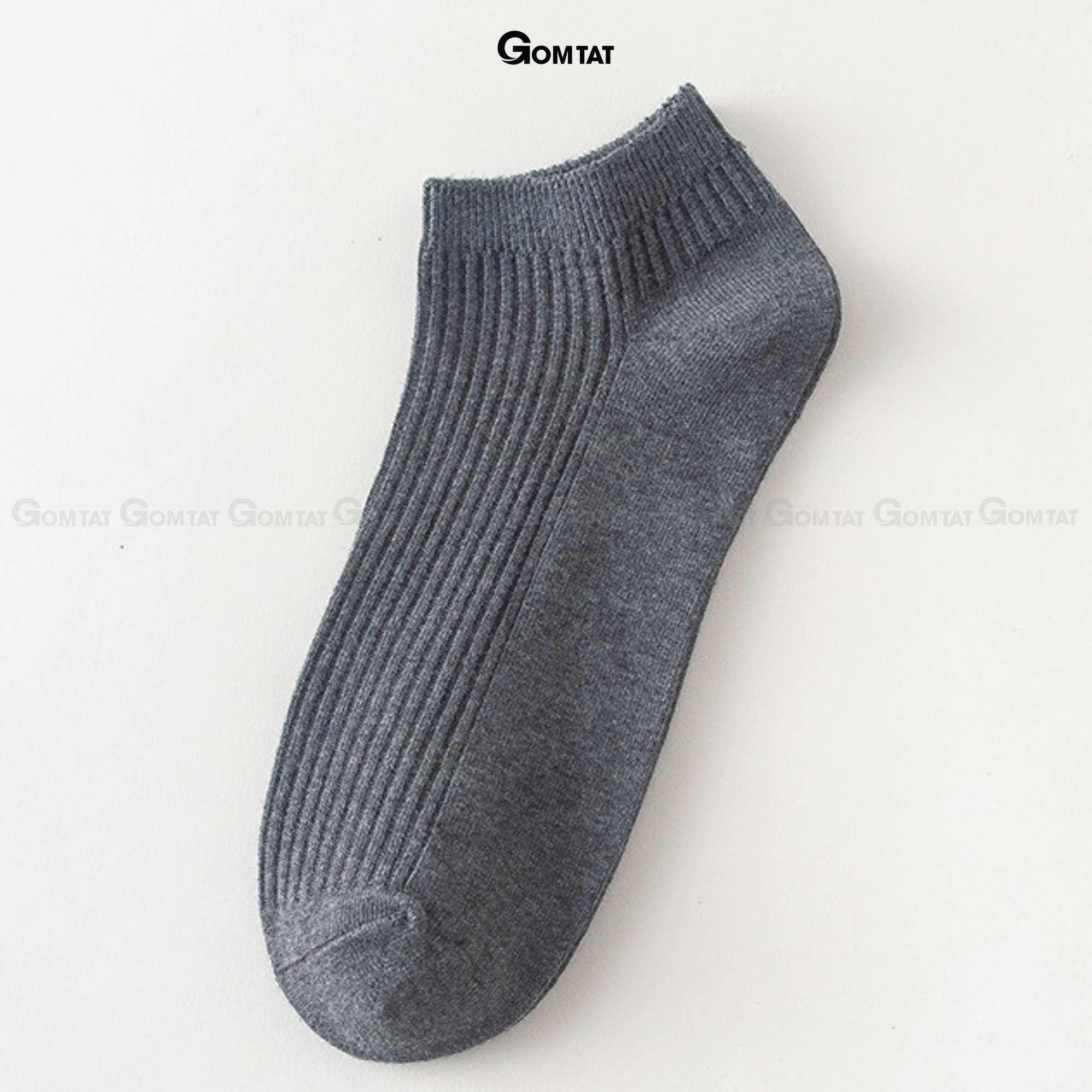 Combo vớ cổ thấp nam GOMTAT trơn basic, chất liệu cotton cao cấp hút ẩm thoáng khí khử mùi -MIA-2005_thumbnail_11
