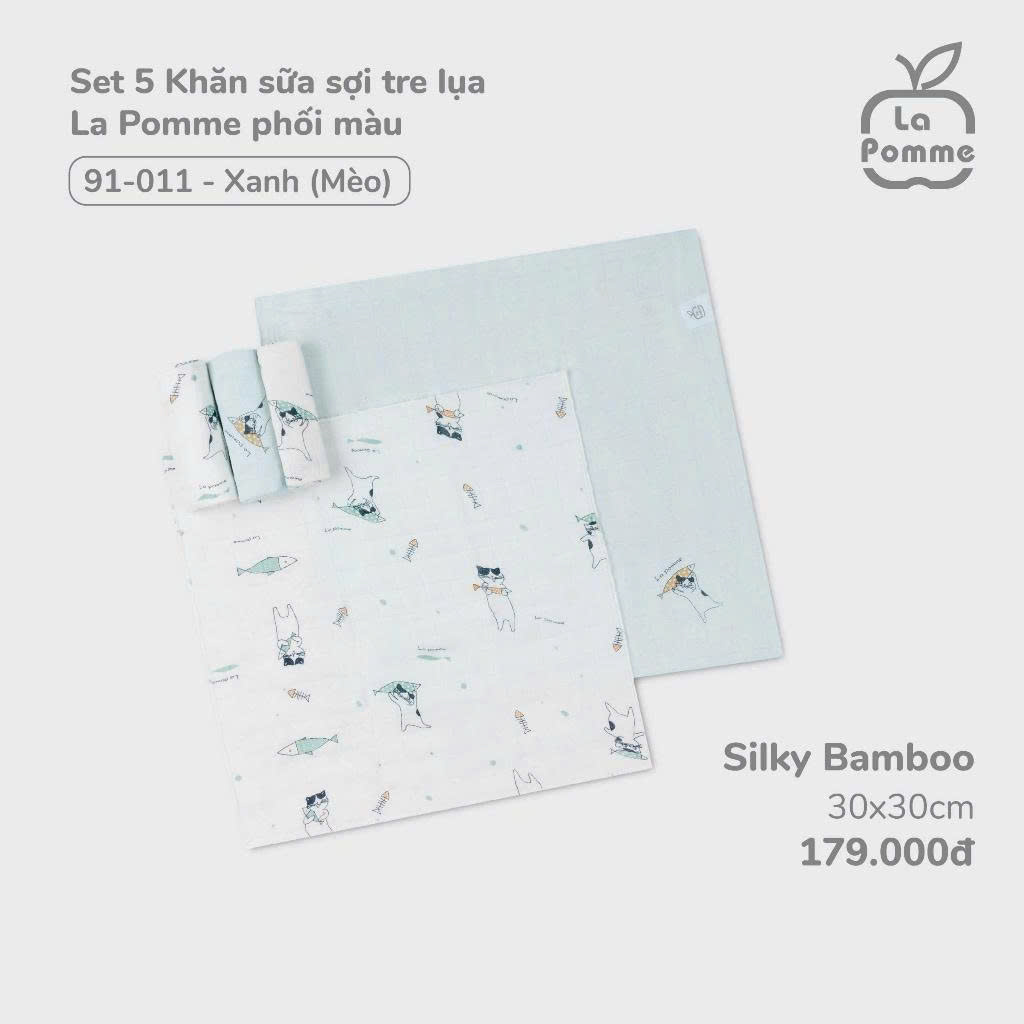 Set 5 khăn sữa La Pomme (30x30)_thumbnail_17