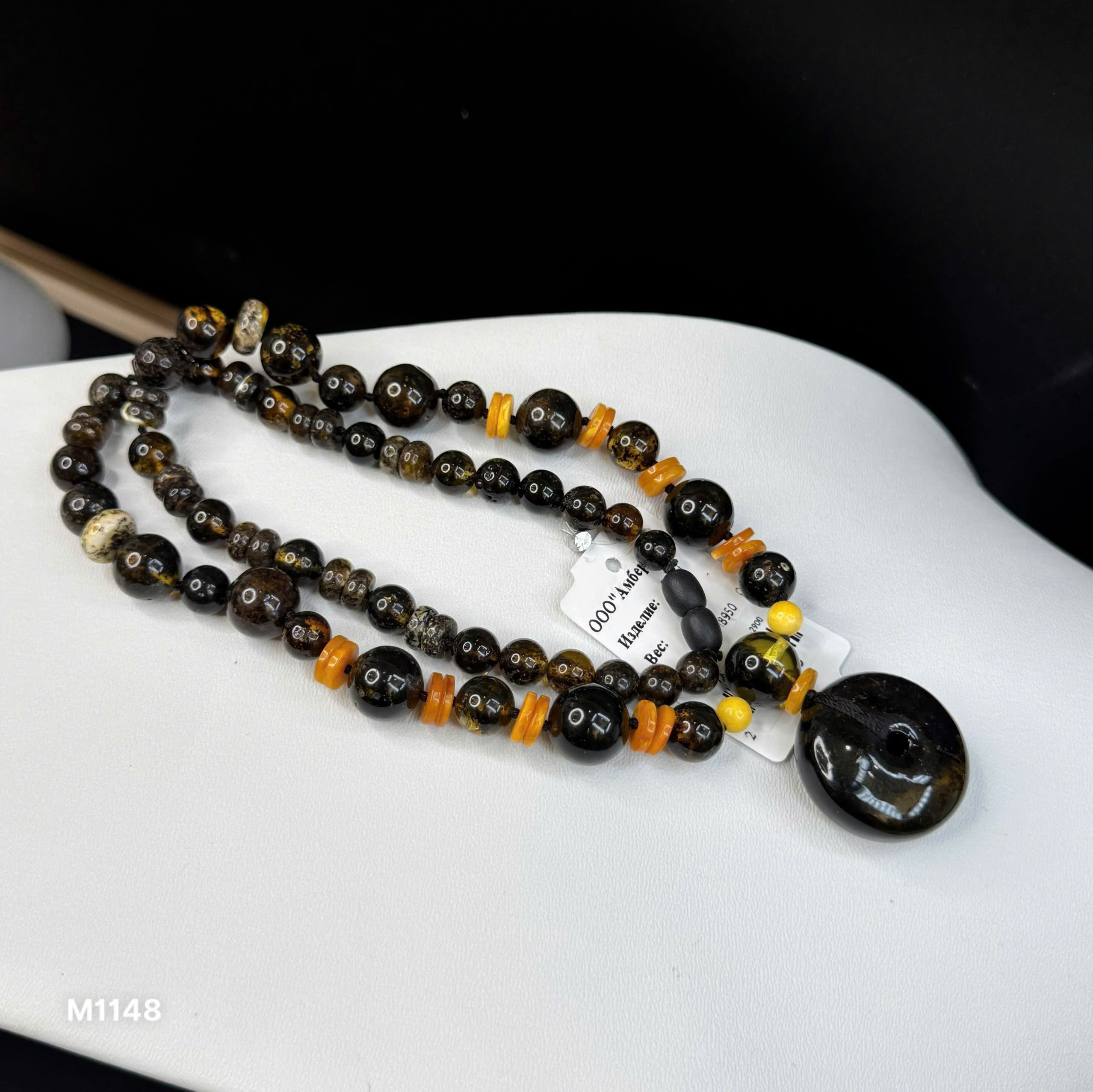 Vòng Cổ Rêu Đầm Lầy Mix Đồng Điếu  - M1148_thumbnail_2