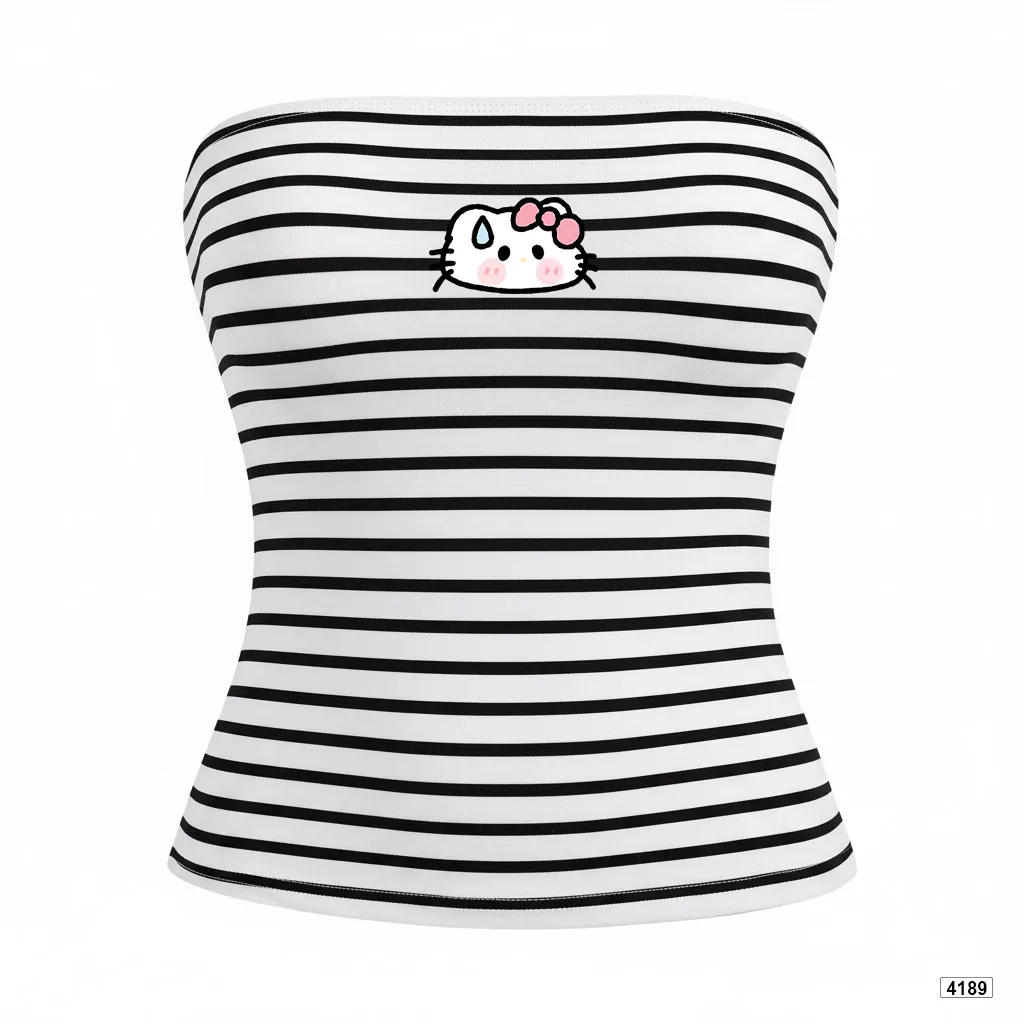 Áo quây ôm body hack dáng kẻ sọc kitty Beezy 4189_thumbnail_0