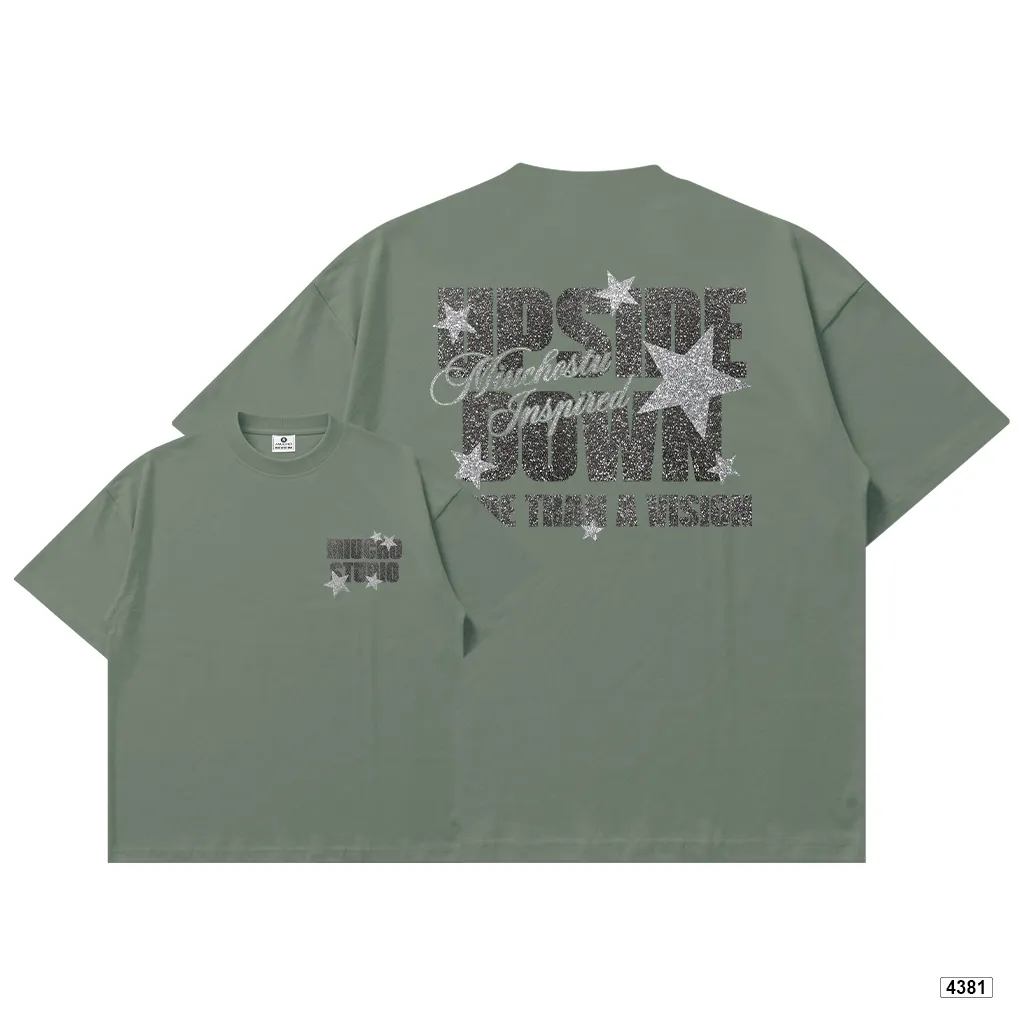 Áo thun unisex upside down star form boxy Miucho 4381_thumbnail_16