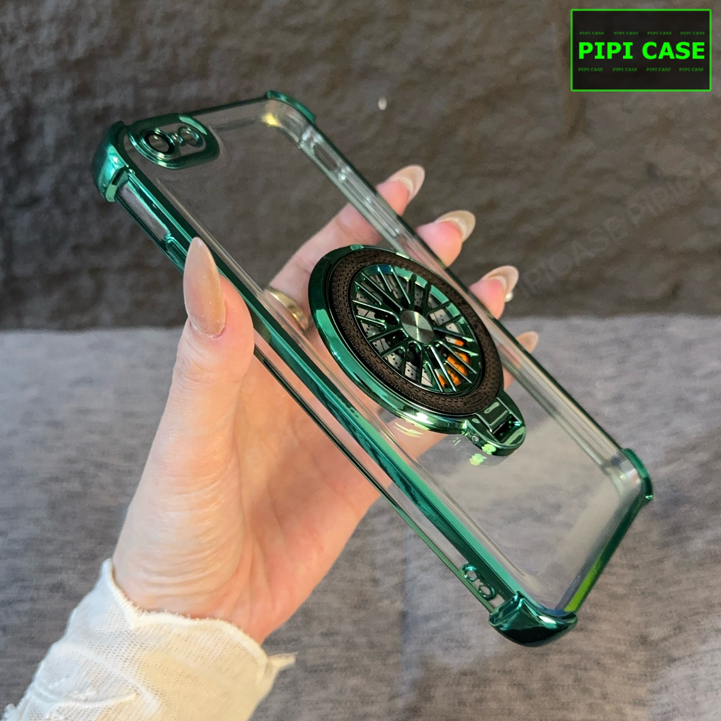 Ốp Lưng iPhone 6 Plus / 6S Plus - AB - Xanh Lá_thumbnail_2