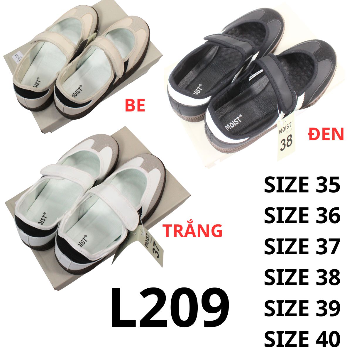 L209- Giày thể thao nữ