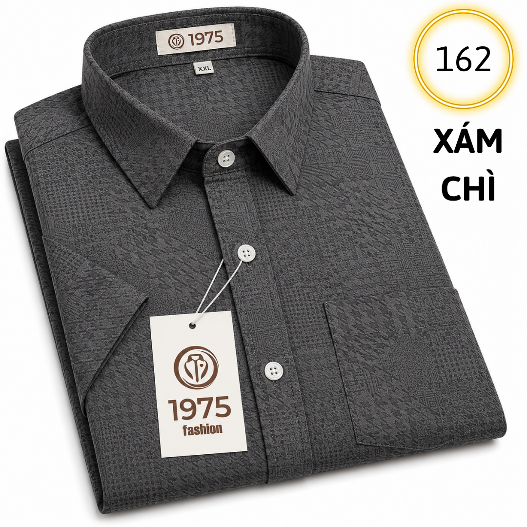 Áo sơ mi 162N - YẾN XÁM CHÌ