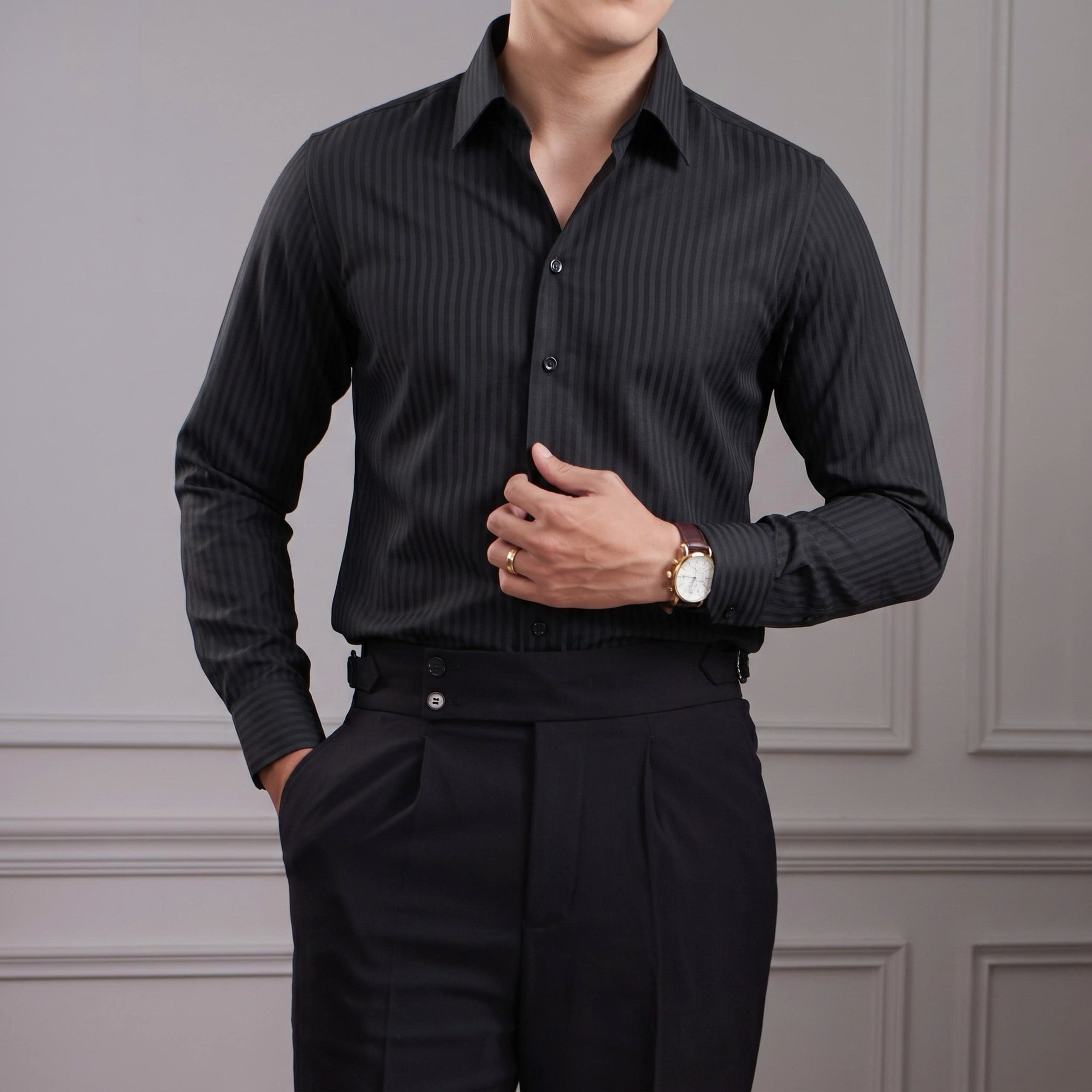 Áo Sơ Mi Seersucker Cổ Button Down_thumbnail_22