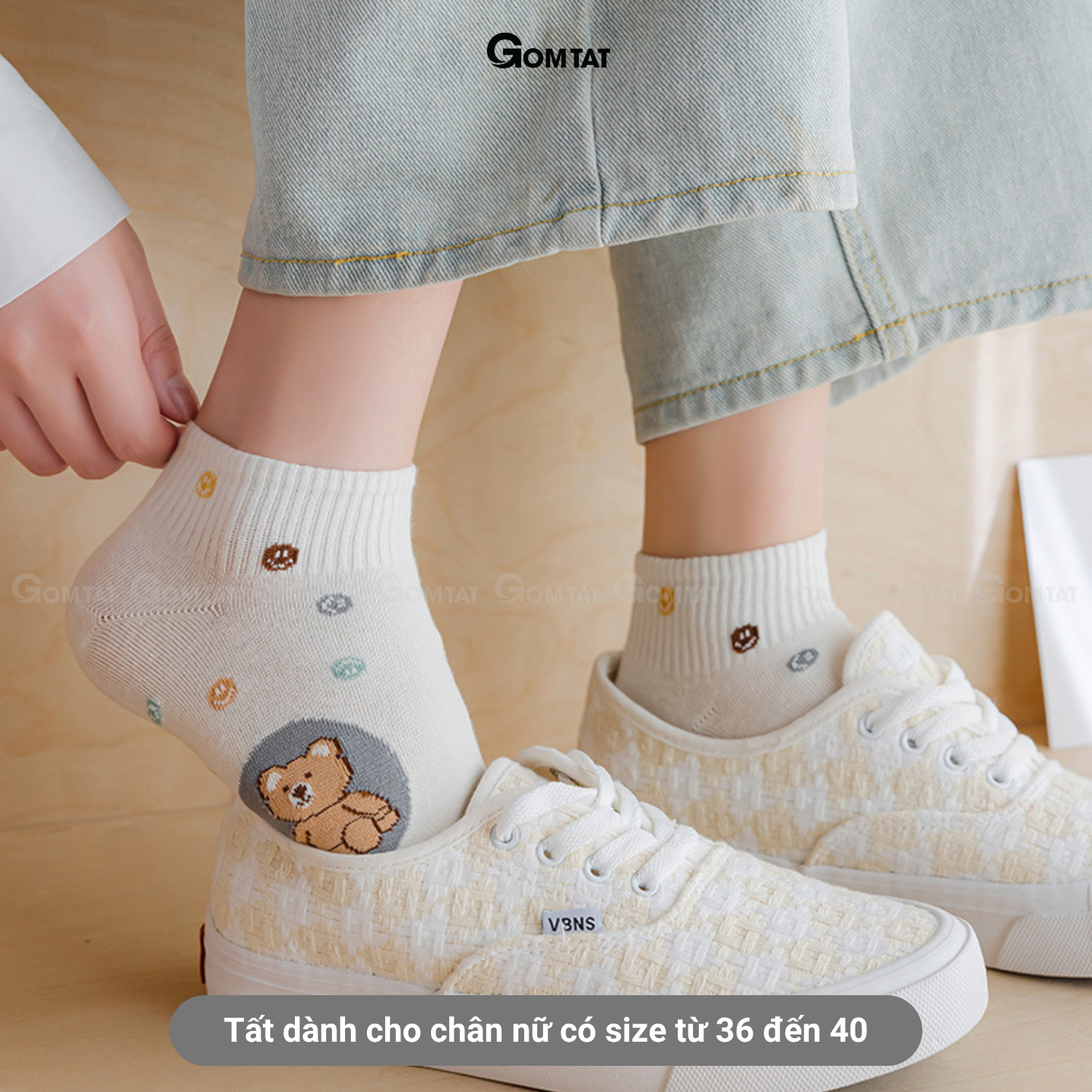 Set 5 đôi tất vớ nữ cổ ngắn UYE-CBCN_thumbnail_41