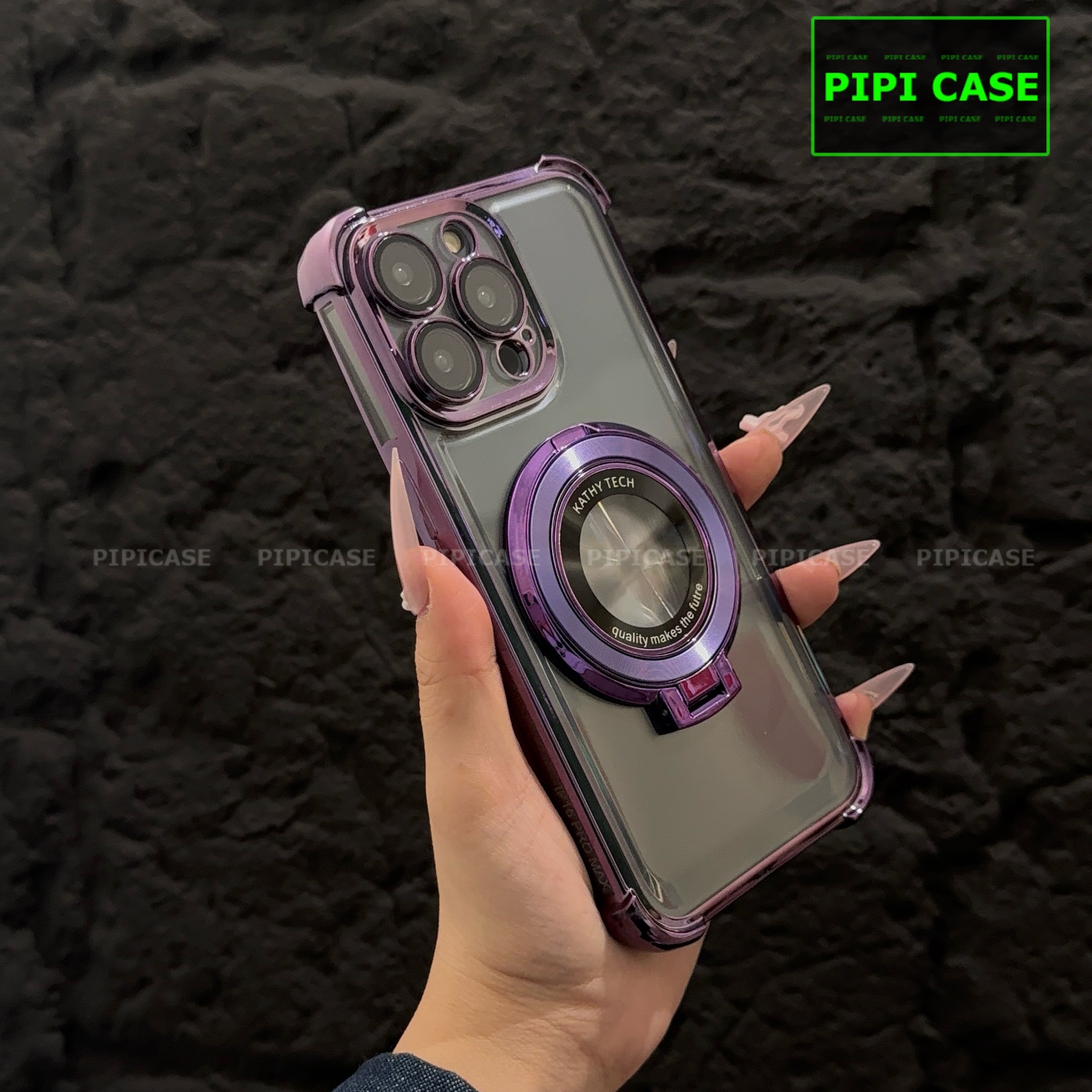Ốp Lưng iPhone 14 Pro - Ven - Tím_thumbnail_3