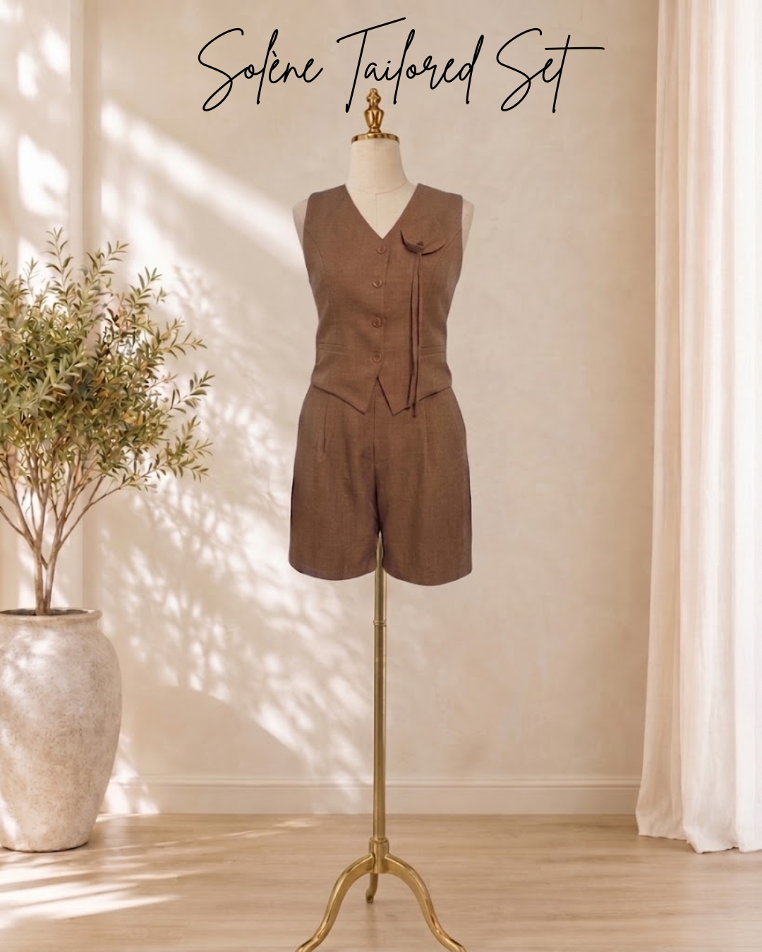 Solène Tailored Set
