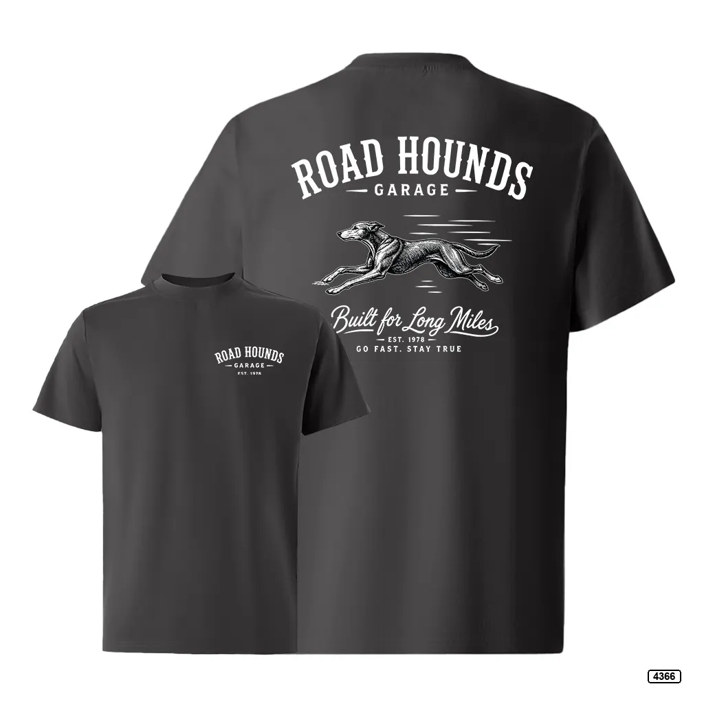 Áo thun nam form rộng Road Hounds Garage TeePrint 4366_thumbnail_12