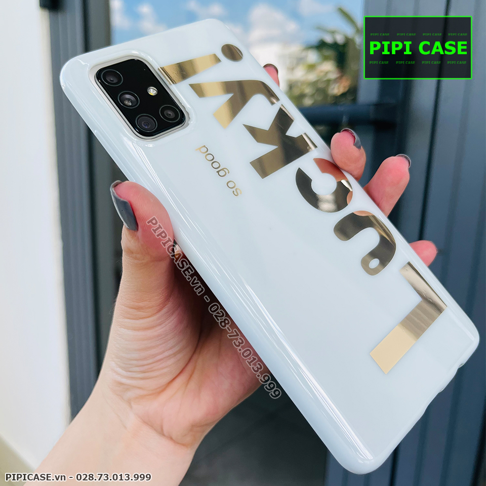 Ốp Lưng Samsung A51 - Lucky - Trắng_thumbnail_3