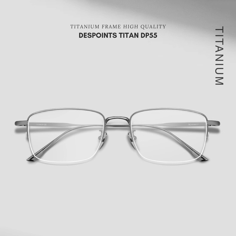 [Premium] Gọng Kính Titan nửa viền cao cấp. Chất liệu Titan nhẹ & bền. Phù hợp đa dạng form mặt_thumbnail_9