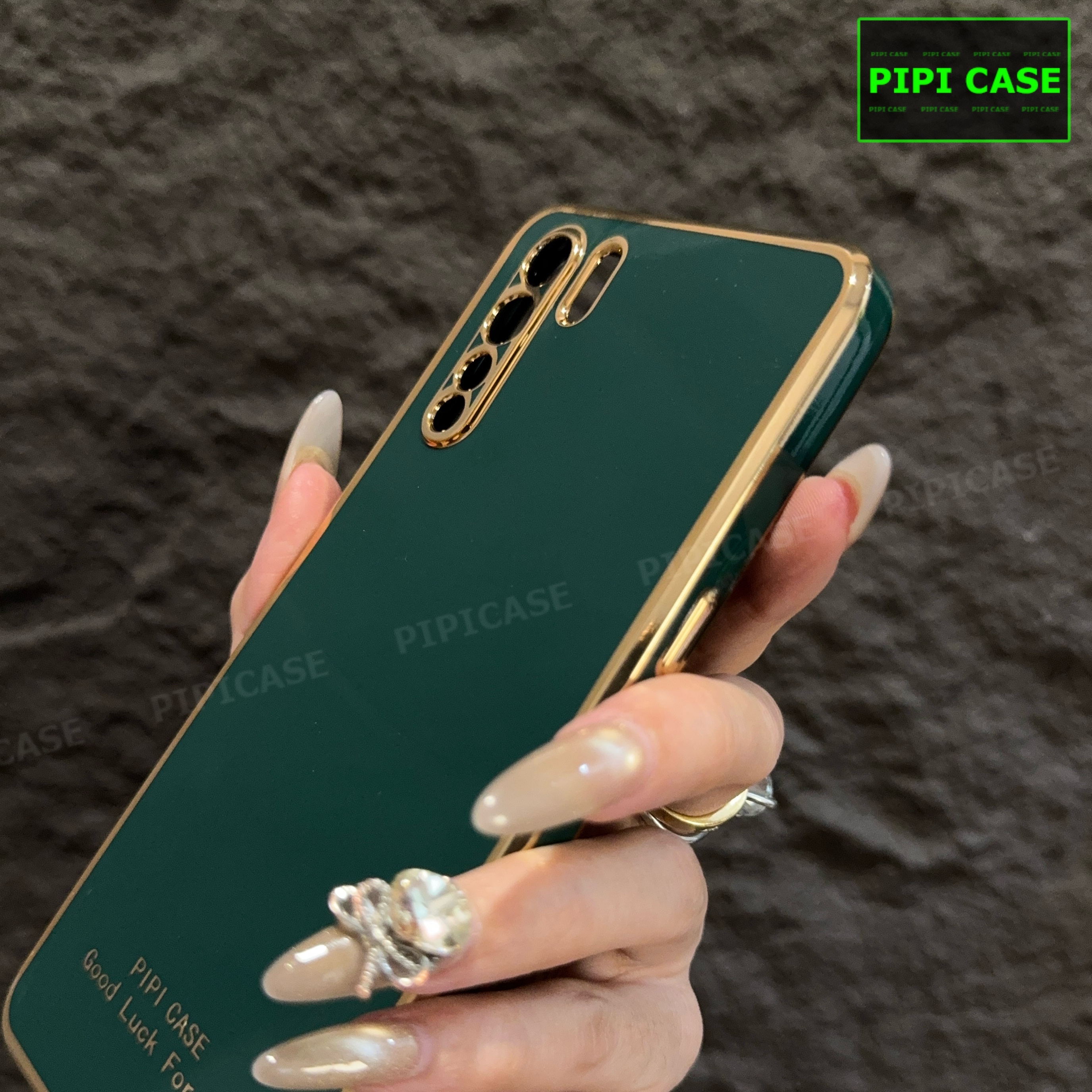 Ốp Lưng Oppo Reno 3 - Royal - Xanh Lá_thumbnail_1
