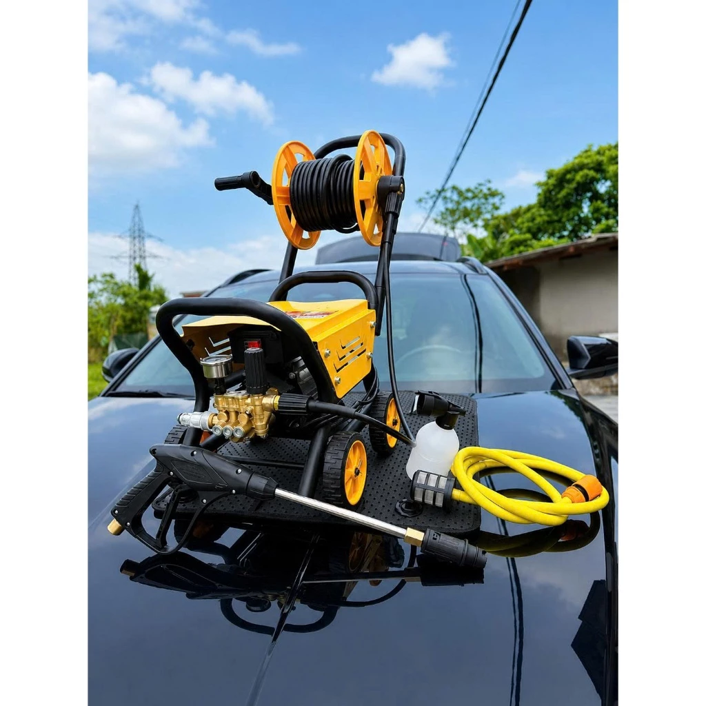 Máy Rửa Xe Cao Áp KUSHIMA Lõi Đồng – Máy Rửa Xe Công Nghiệp Rửa Ô Tô, Xe Máy, Chuồng Trại_thumbnail_3