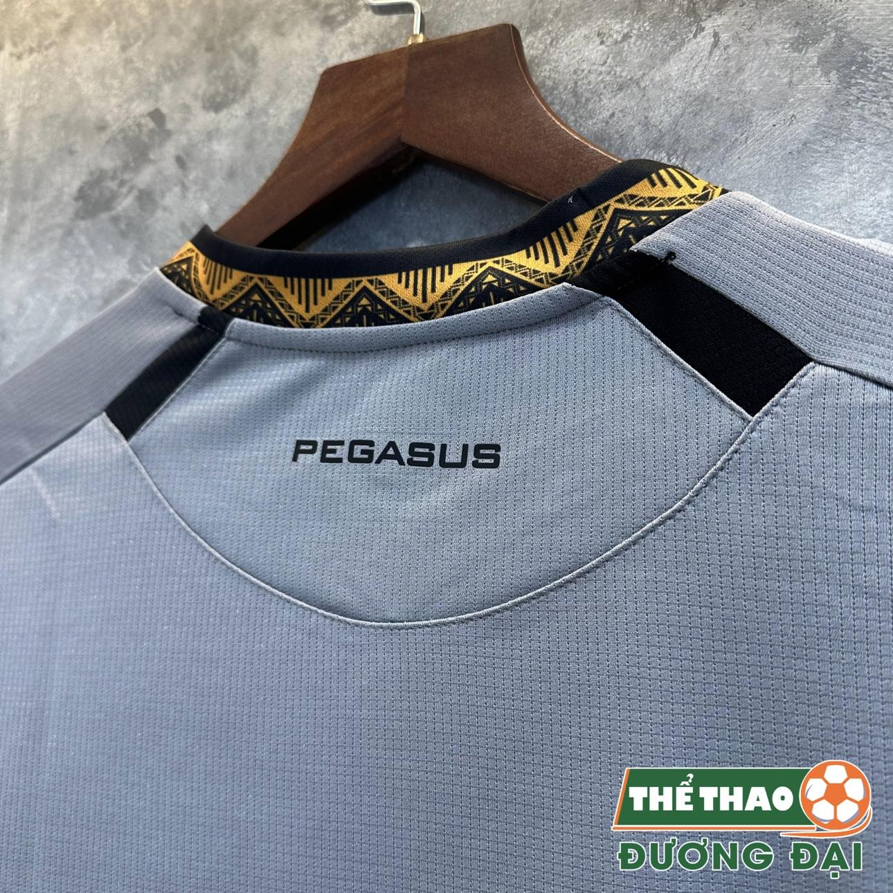 Quần Áo Bóng Đá Thiết Kế Vevoca Pegasus Xám Thun Mè Thoáng Khí Thể Thao Đương Đại_thumbnail_3