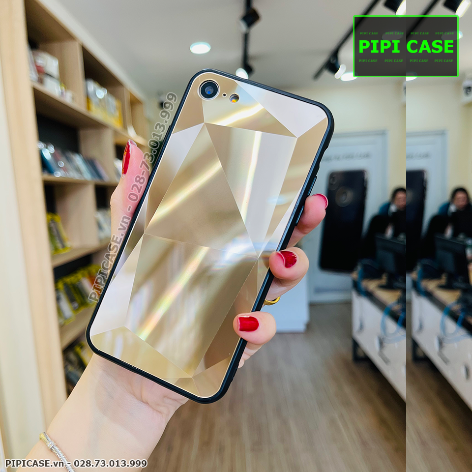 Ốp Lưng iPhone 7 / 8 - Kim Cương 6D - Vàng_thumbnail_1