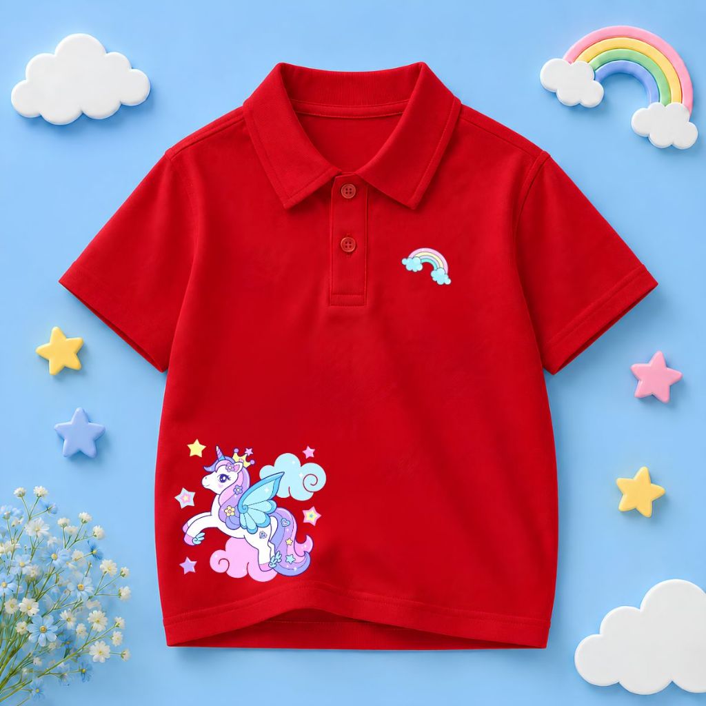 Áo polo bé gái hình Ngựa Pony - Loza PL007_thumbnail_2