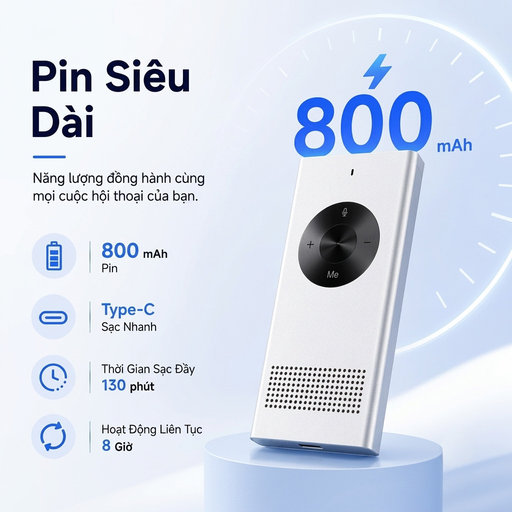 Máy Phiên Dịch Cầm Tay ENENCE Thông Minh 2 Chiều Thời Gian Thực_thumbnail_1