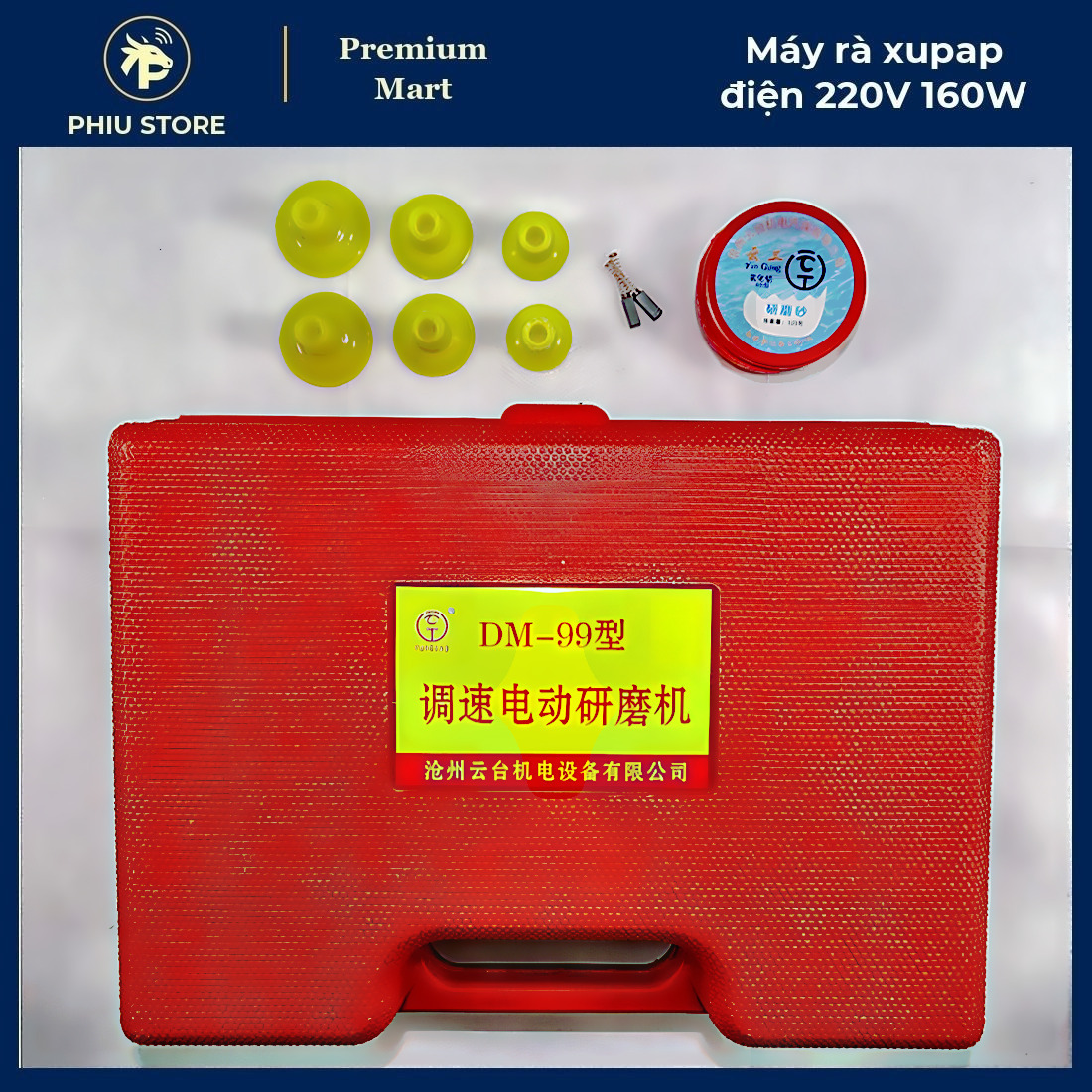 Máy Rà Xupap Điện 220V 160W - Máy Xoáy Xupap Đa Năng Cho Ô Tô Xe Máy_thumbnail_2