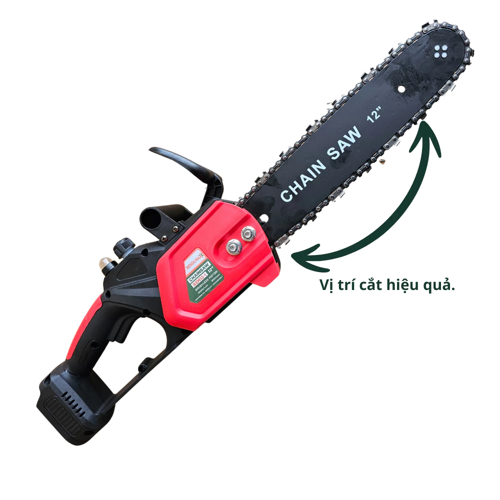 Máy Cưa bằng Xích Pin 12 Inch BENZAMAX – Động Cơ Không Chổi Than 850-1000W, Chân Pin Phổ Thông M21_thumbnail_6