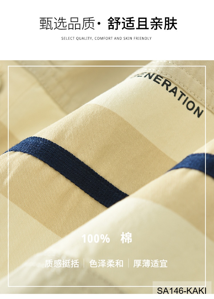 SA146 - Áo sơ mi nam dài tay phong cách Nhật Bản, chất cotton 100%, form rộng trẻ trung, phối sọc ngang thời thượng_thumbnail_12