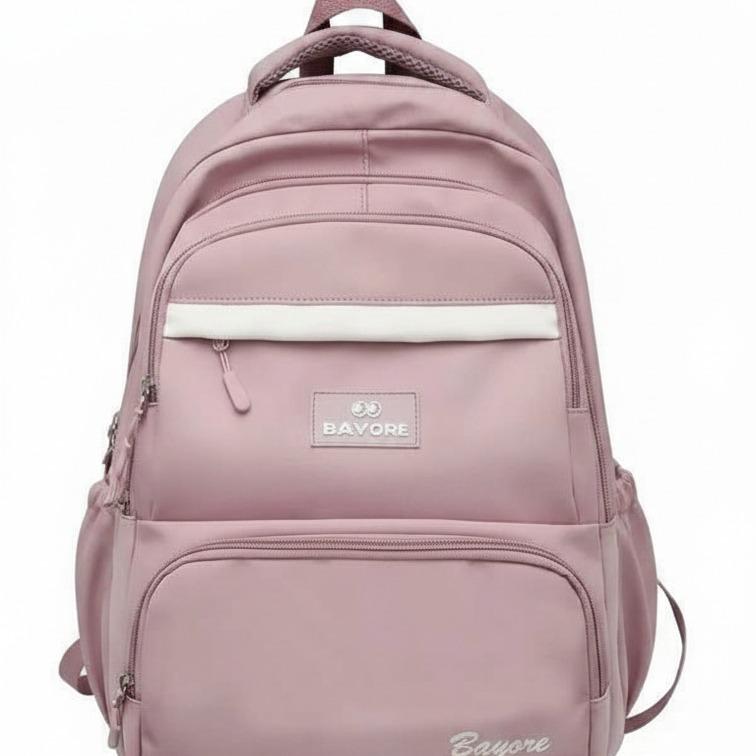 (Không Kèm Móc) Balo Pastel Thiết Kế Nhiều Ngăn Sức Chứa Lớn Thời Trang Hàn Quốc Đi Học Đi Chơi Unisex BL049