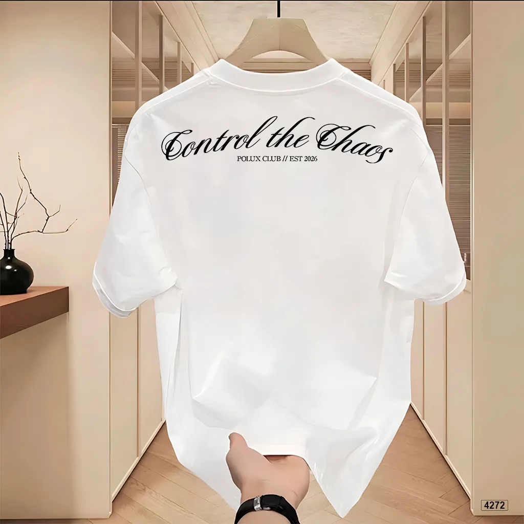 Áo thun unisex form rộng phong cách đường phố Polux 4272_thumbnail_6