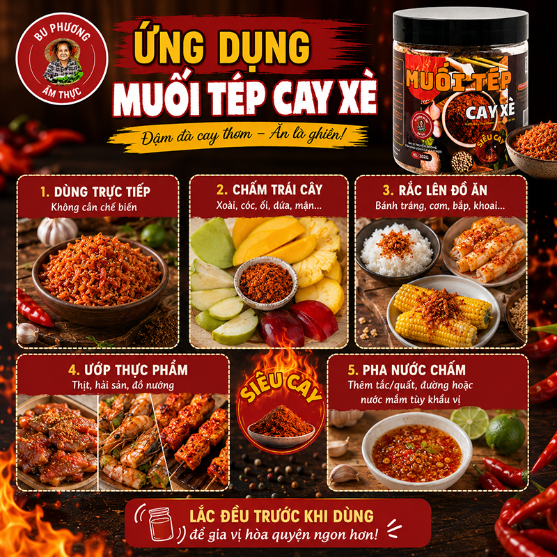 Muối Tép Cay Xè Bu Phương 200G – Chấm Trái Cây, Hải Sản, Đồ Nướng - BP43_thumbnail_3