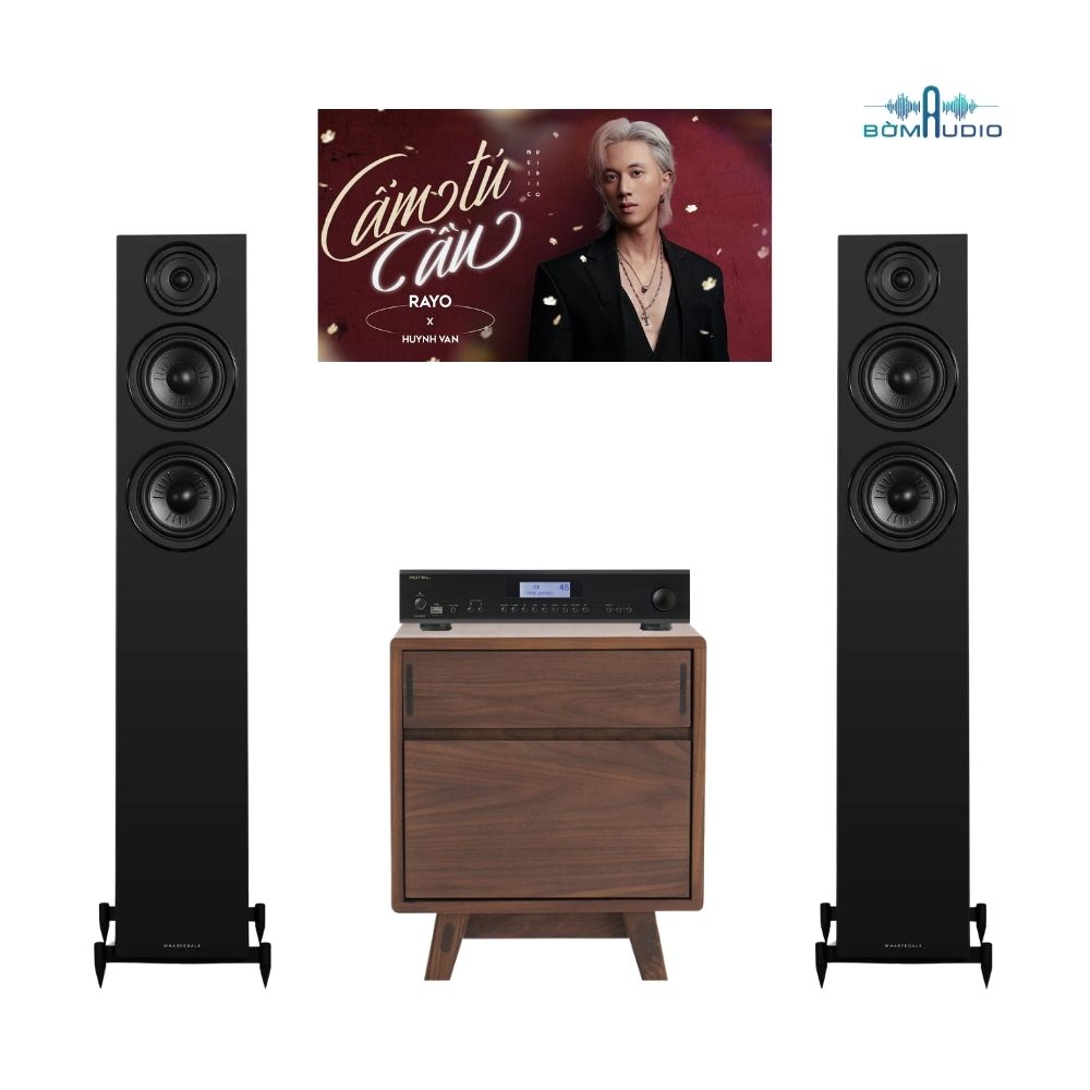 Combo Amply ROTEL A14MKII + Loa Cột WHARFEDALE DIAMOND 12.4I - ROW3_thumbnail_0