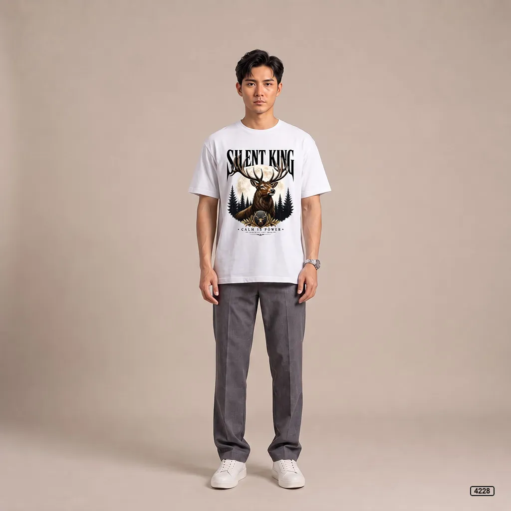 Áo thun form rộng trơn TeePrint 4228_thumbnail_3