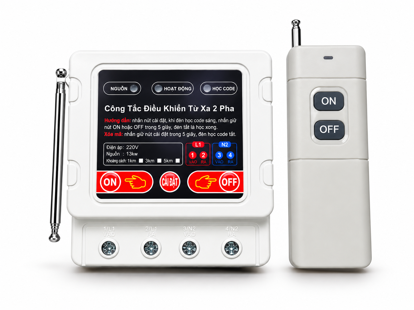 Công tắc điều khiển từ xa 2Pha, 3Pha_thumbnail_0