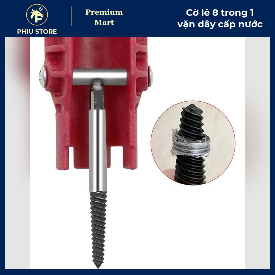 Cờ Lê Đa Năng 8 Trong 1 Vặn Dây Cấp Nước - Tháo Lắp Vòi, Bồn Rửa, Bình Nóng Lạnh Chỗ Hẹp - PHIU STORE_thumbnail_2