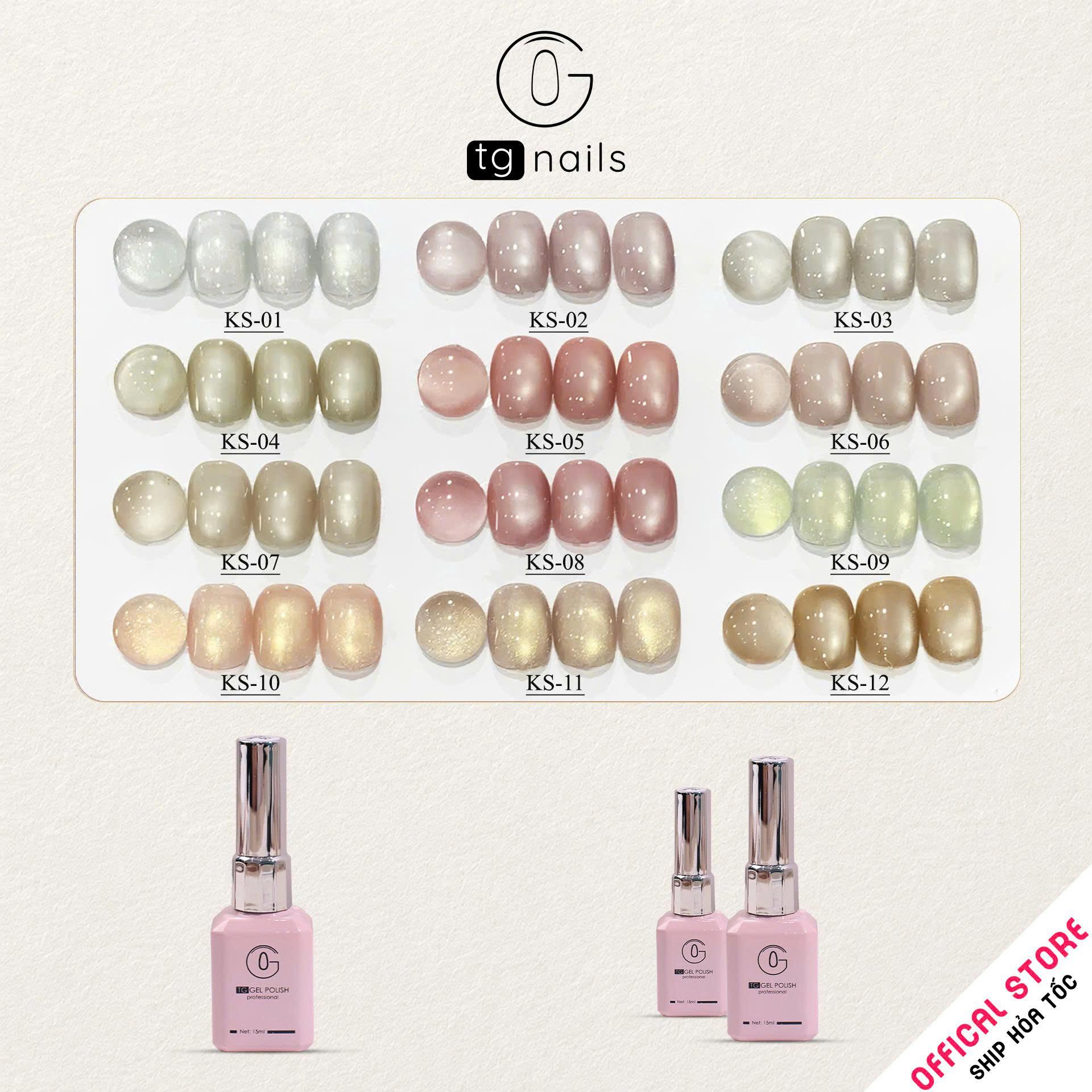 TG Gel Nail Polish - Glitter Cat Eye