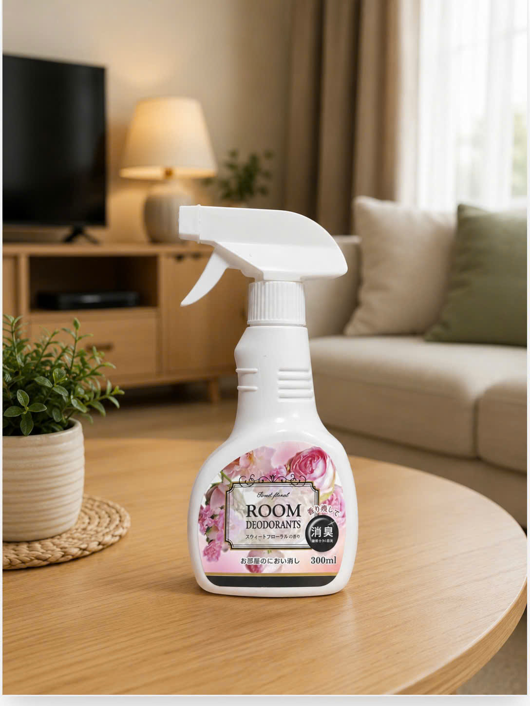 Chai xịt khử mùi thơm phòng hương hoa Kyowa 300ml - 4580104820415_thumbnail_2
