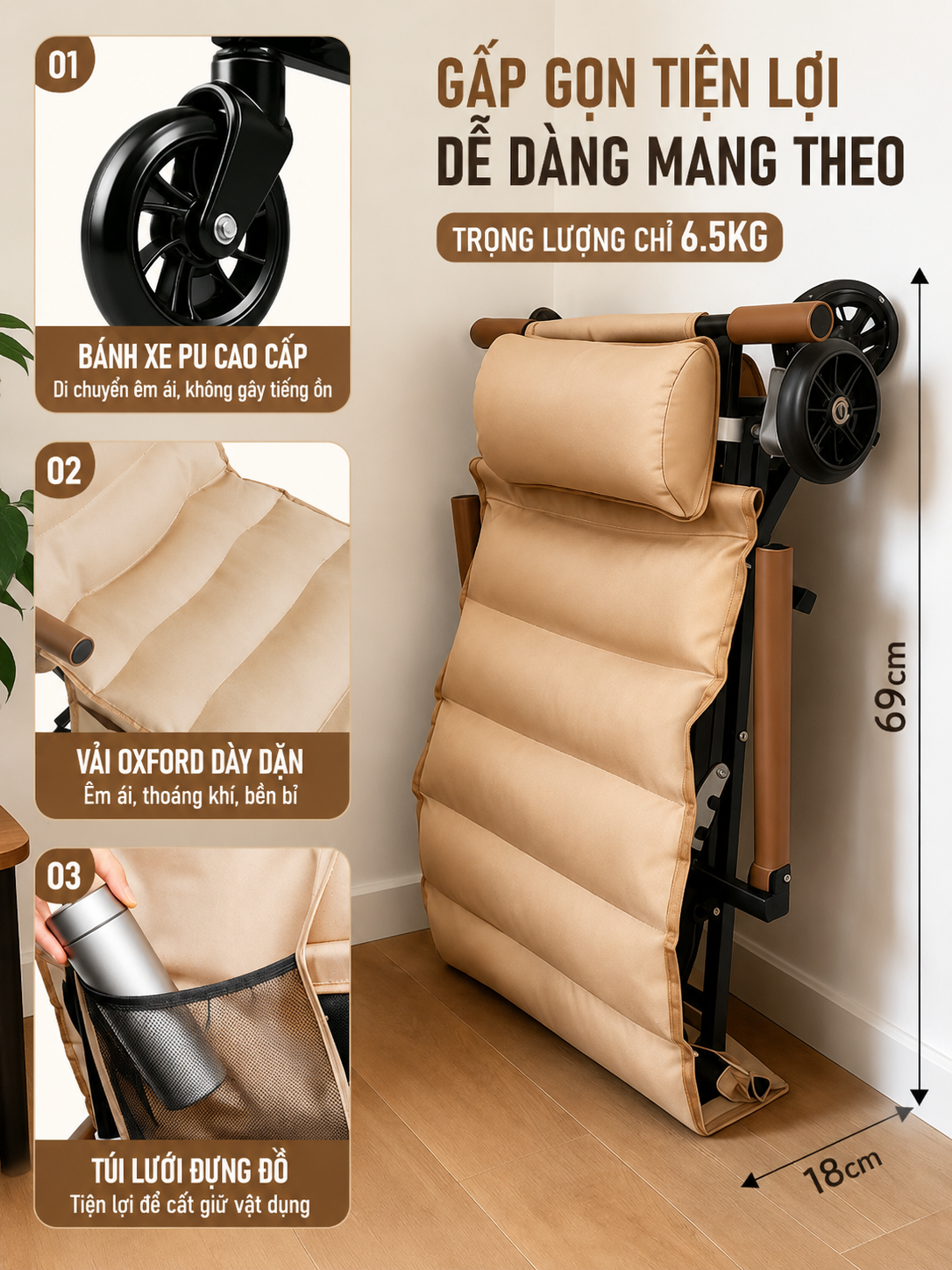 Xe Đẩy Dã Ngoại Gấp Gọn Thông Minh Thế Hệ Mới_thumbnail_4