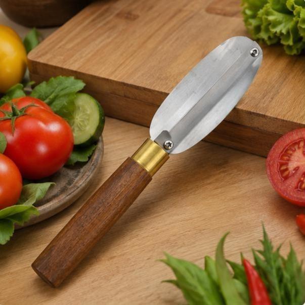 Dao bào thép trắng - không gỉ nhỏ siêu bén - phù hợp gọt vỏ bào trái cây