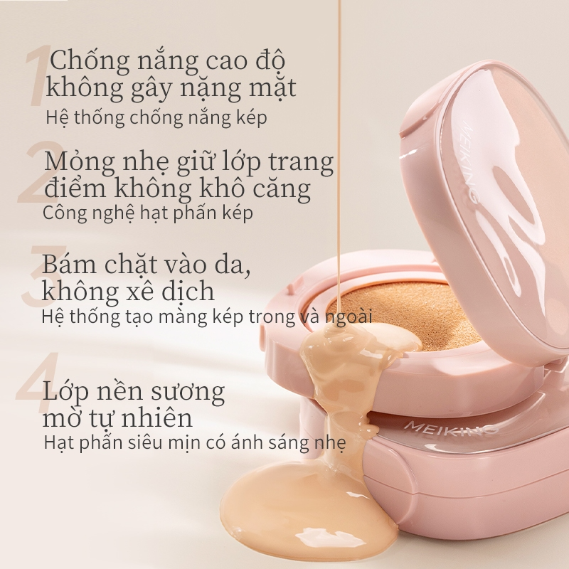 [MEIKING] Cushion chống nắng Meiking SPF 50+ PA+++
